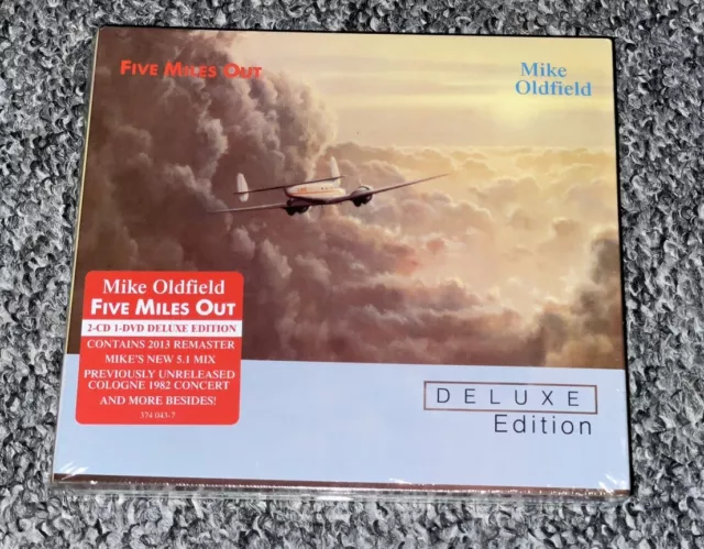 Mike Oldfield - Five Miles Out - 5.1 Deluxe Edition 2CD & DVD - 2013 - New