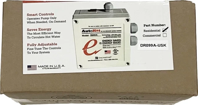 Enovative DR099A AutoHot Pop on-demand Residential Controller