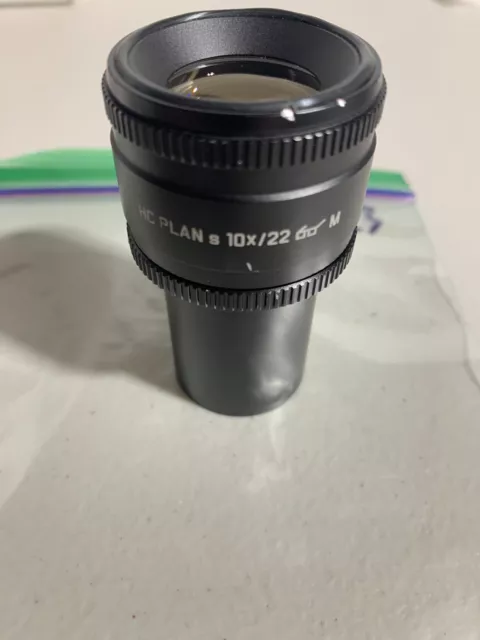 Leica Eyepiece HC PLAN s 10x /22 Goggle M  507807 - free ship