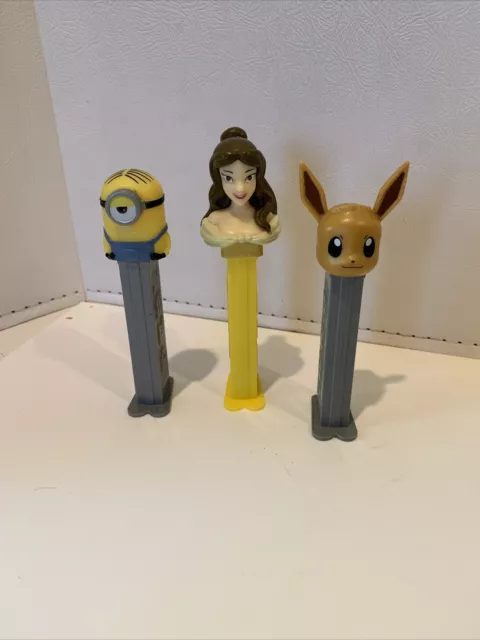 Three Pez Dispensers Collectable