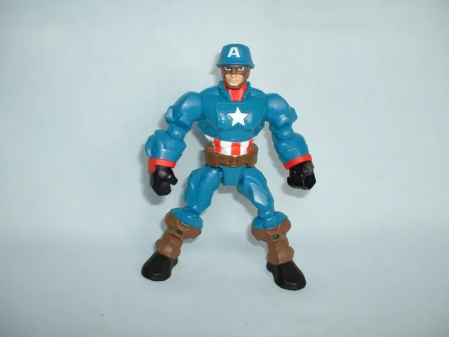 AVENGERS CAPTAIN AMERICA MARVEL SUPER HERO MASHERS Action Figure Toy (HASBRO)