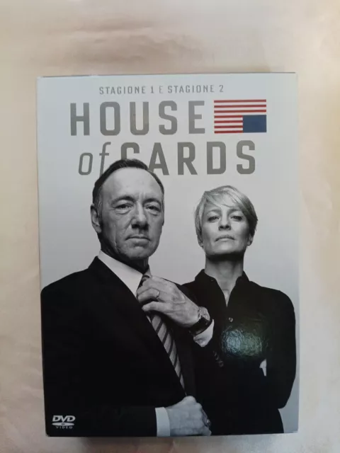 DOPPIO DVD STAGIONE 1 E STAGIONE 2, House of Cards