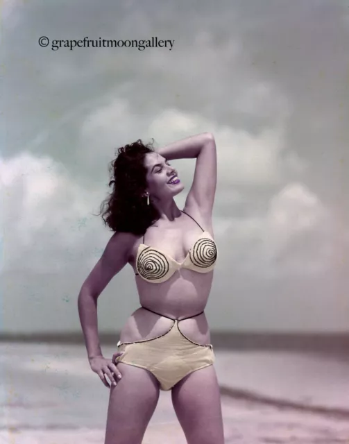 Bunny Yeager S X Color Camera Transparency Bikini Beauty