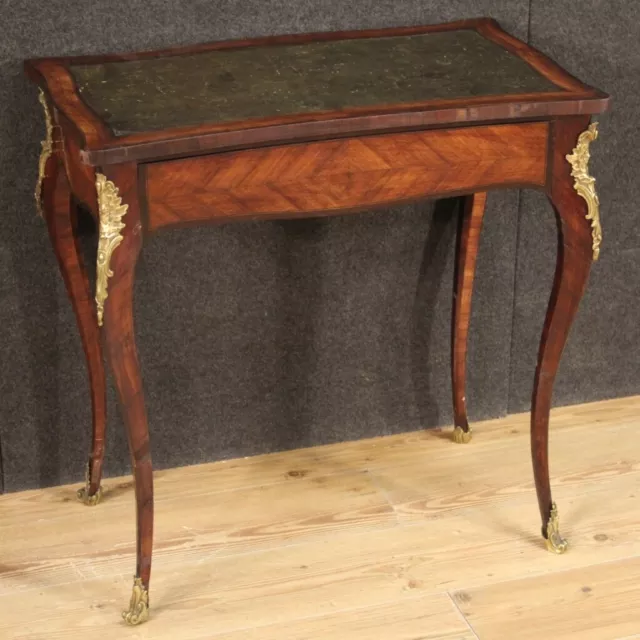 Secretary Desk IN Antique Style Napoleon III Furniture Wood Table Xx Century