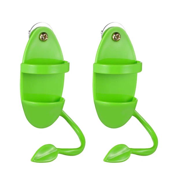 2 piezas de suministros para mascotas Parrot de pie