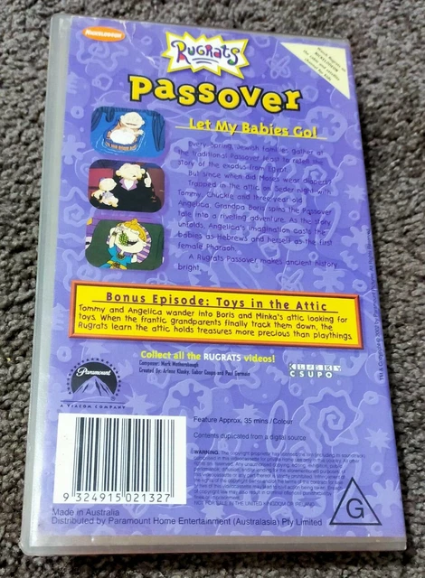 Rugrats Passover video Vhs 3