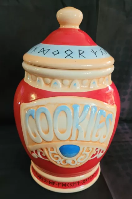 Rare Pocket Dragon , Cookie Pirate  Cookie Jar, collectors club exclusive