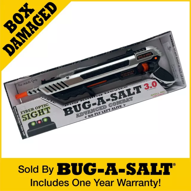 Damaged Box Authentic BUG-A-SALT 3.0 Advanced Combat Insect Eradication Gun