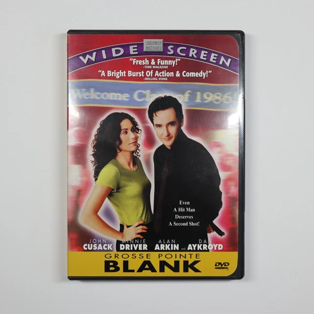 GROSSE POINTE BLANK DVD 1998 FRENCH Widescreen John Cusack Region 1 Grosse pointe blank dvd 1998 french widescreen john cusack region 1