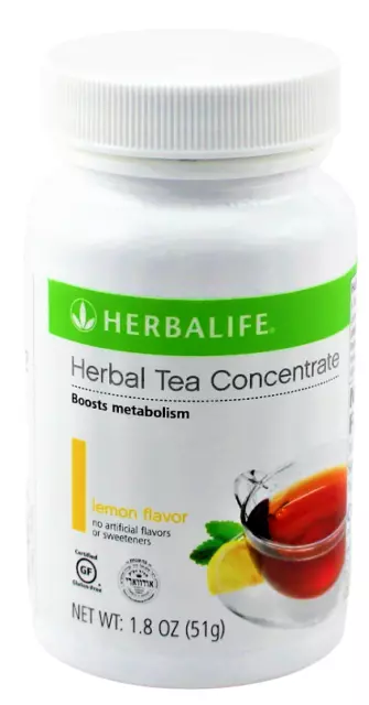 Herbalife 1.8oz Lemon Flavor Herbal Tea Concentrate -Free Shipping!