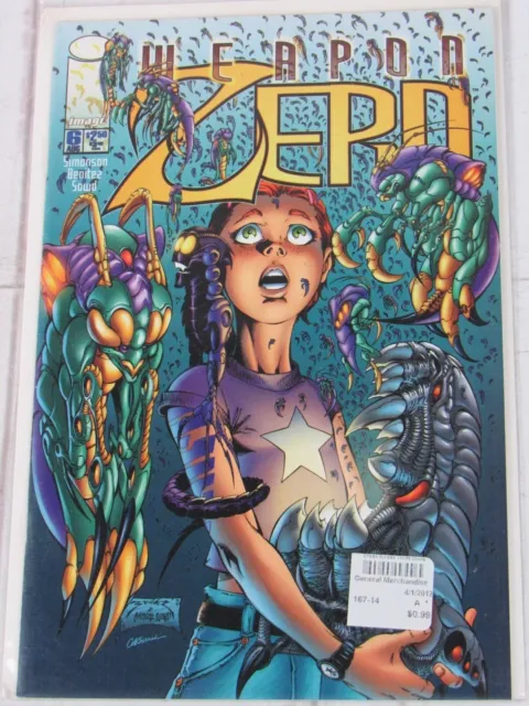 Weapon Zero #6 Aug. 1996 Top Cow Comics