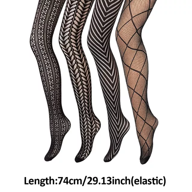 Sexy Daily Gothic Mesh For Women Fishnet Panty High Waist One Size