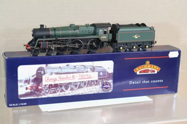 BACHMANN 32-500 NEU NUMMERIERT BR 4-6-0 STANDARDKLASSE 5MT LOK 73096 9ol