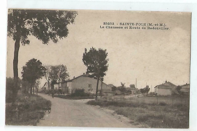 54 Saint Pole La Chaussee Et Route De Badonviller