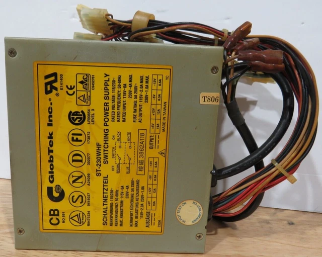 GlobTek Inc.  ST-230WHF Power Supply - Mega Touch Double Platinum
