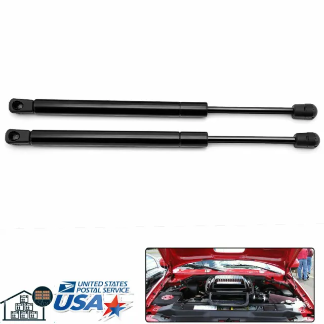 Car Front Bonnet Hood Shock Gas Struts Support Spring For Ford F-250 Pickup 2PC