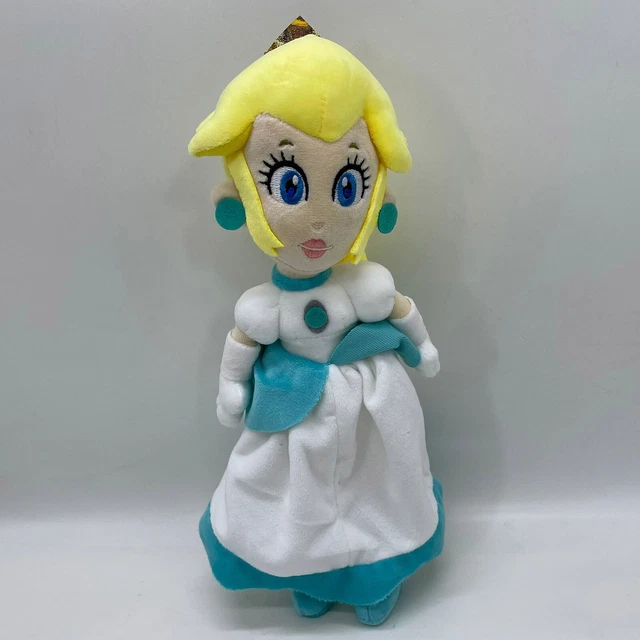 Sanei – Poupée Peluche Chat Rosalina 22,9 Cm – Super Mario Officiel – Haute Qualité – Collectionneur