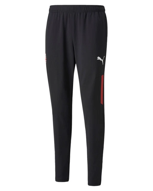 Ac Milan Puma Pantaloni tuta Pants Nero Bambino Ragazzo 2021 22