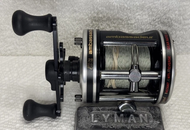 ABU GARCIA AMBASSADEUR 6500C3 Blue High Speed Reel Sweden