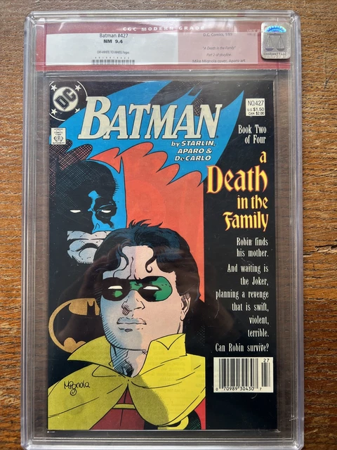Batman 427 CGC 9.4 old label
