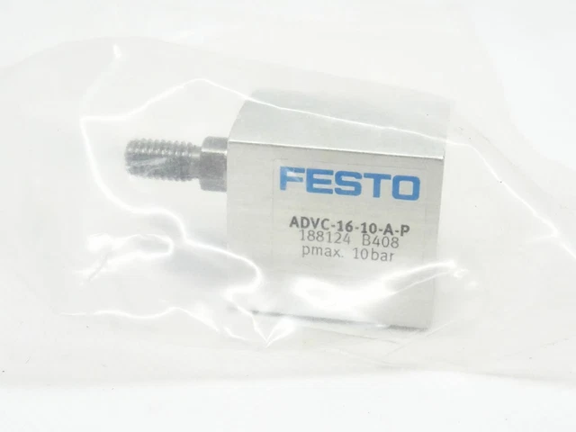Festo ADVC-16-10-A-P/188124 Pmax. 10bar Neuf / Emballage D'Origine Scellé