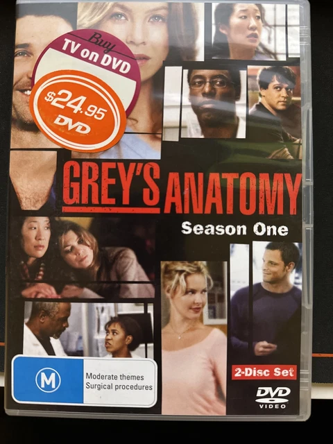 GREY S ANATOMY SEASON 1 DVD Region 4 PAL Free Postage 5 5.00