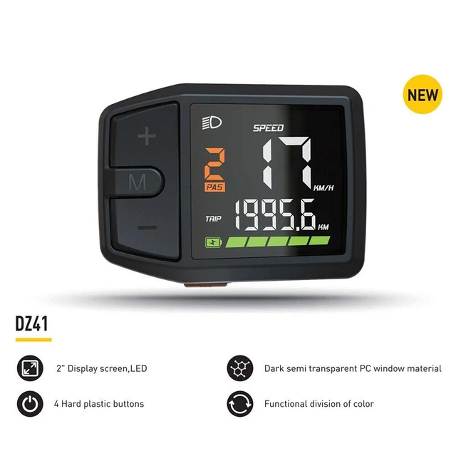 EBike Display, 24V 36V 48V E Bike LCD Display – TRIPPER ELECTRIC BIKES