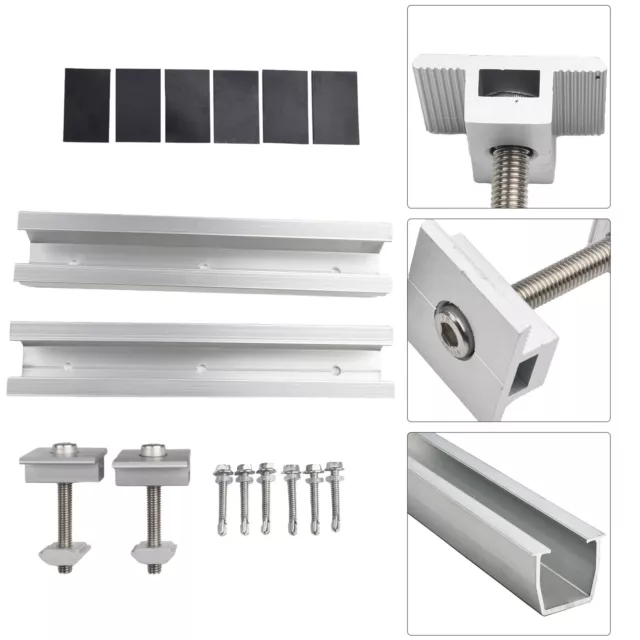 Secure and Easy to mount Aluminium Bracket for Effortless Solar Panel Setup