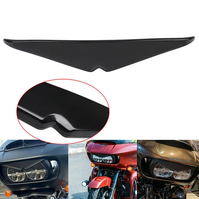 HEADLAMP EYEBROW EYELID Trim For Harley Road Glide Special FLTRXS 2015