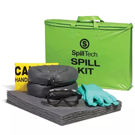 Spilltech Spku-Gtote Universal Tote Spill Kit,5 Gal,Drum