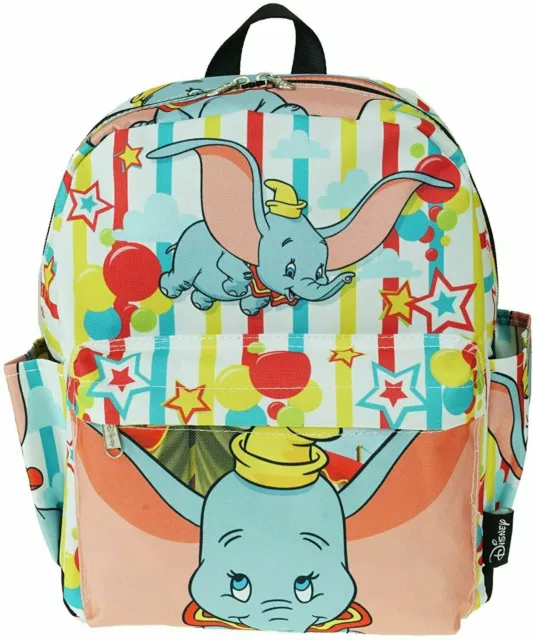 Disney Dumbo 12" Lujo Extragrande Estampado Daypack Backpack Bag