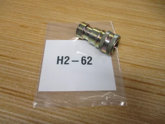 Parker H2-62 Hydraulic Quick Connect Hose Coupling H262