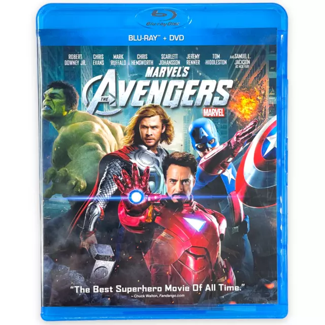 The Avengers (Blu-ray/DVD, 2012, 2-Disc Set)