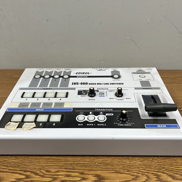 その他 EDIROL LVS-400 VIDEO MIX / LIVE SWITCHER Roland Pro A/V - LVS-400 | Professional Four-Channel Video Mixer