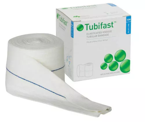 Tubifast 2-Wege Stretch Tubular Bandage in blau 10M