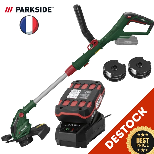 PARKSIDE COUPE BORDURE SANS Fil Avec Batterie Et Chargeur 20V Jardinage 