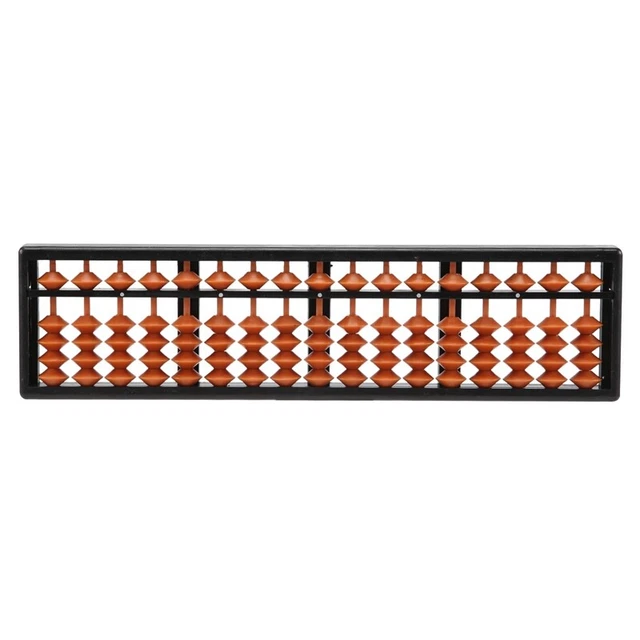 Boulier Chinois Classique 13 Ou 17 Chiffres – Outil éducatif En ABS Pour Enfants, Apprentissage Du Calcul, Addition, Soustraction, Multiplication