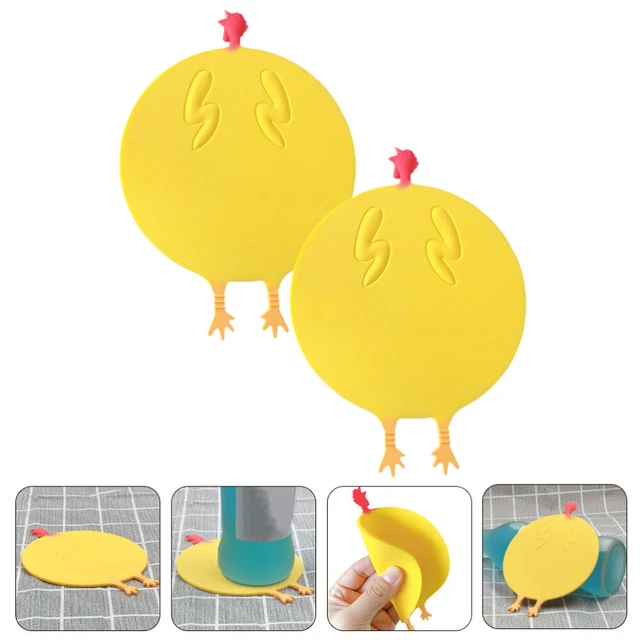 Cuscino termoisolante bambino in silicone silicone base tavolo casseruola 2 pz