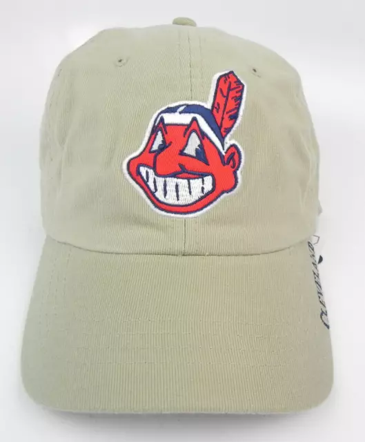 Cleveland Indians Chief Wahoo Strapback Hat TEI MLB