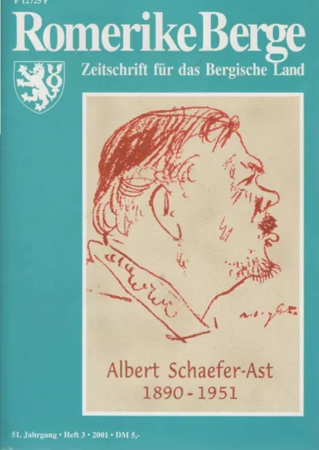 Romerike Berge. Zeitschrift für das Bergische Land. Heft 3. / Herausgeber: Schlo