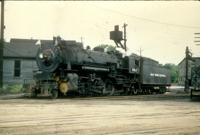 New York Central (NYC)  Steam  #1321 @ Lafayette   R