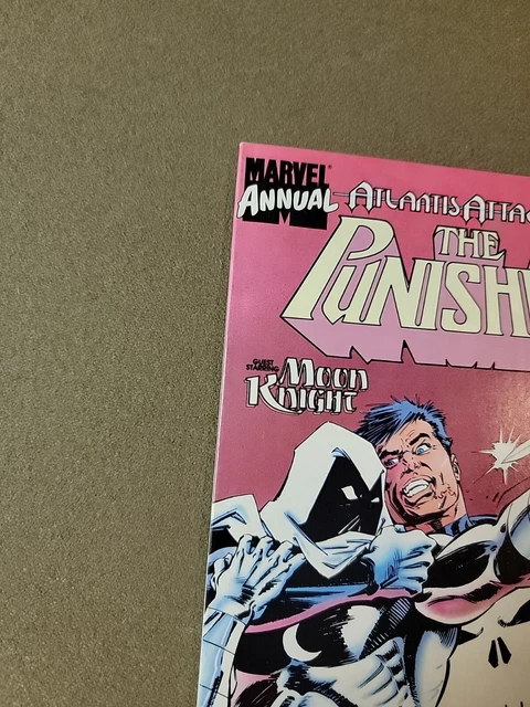 Punisher Annual #2 , VF/NM (Marvel 1989) vs. Moon Knight. 3