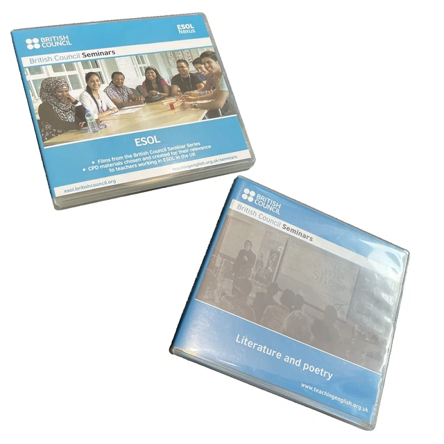 DVD ESOL Literature Poetry British Council Seminars