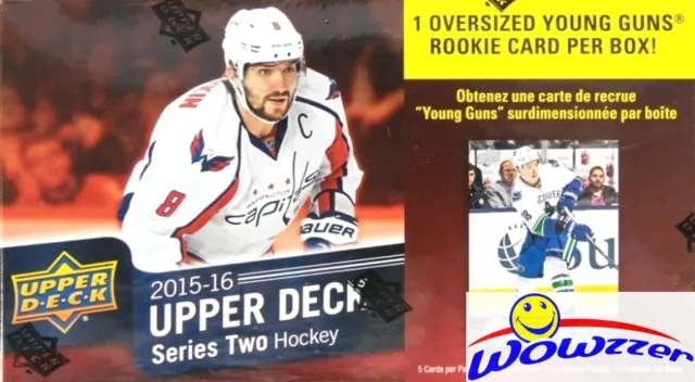 2015/16 Upper Deck Series 2 Hockey SPECIAL Factory Sealed Box-JUMBO YOUNG GUN !