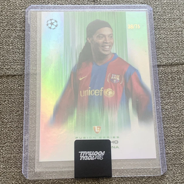 TOPPS TOTAL FOOTBALL 1/1 Ronaldinho EUR 700,00 - PicClick DE