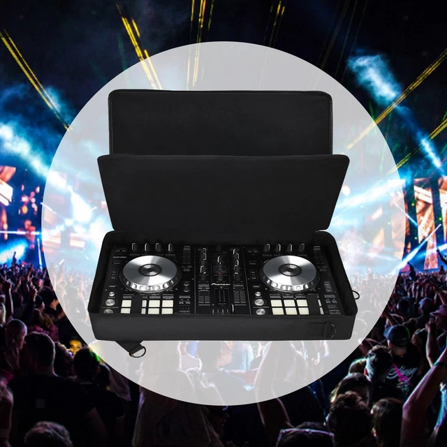 DJ Controller Storage Bag Turntable Carrying Case Large Portable Travel Case