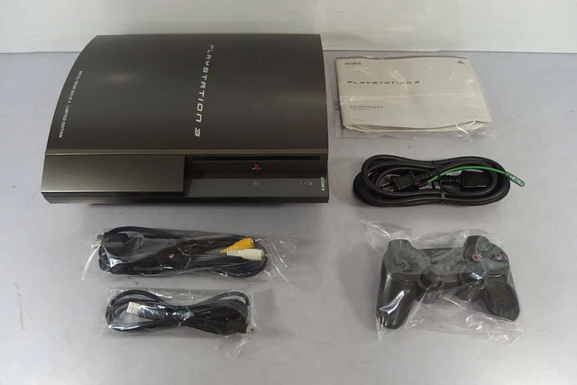 PS3 Metal Gear Solid 4 HAGANE Console Full Accessories Sony PlayStation 3 [CC]