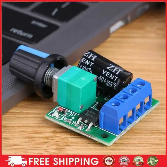 DC 5V-35V Adjustable Voltage Switch 5A 90W PWM Motor Speed Controller Module