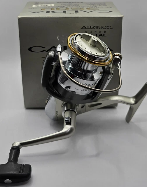ダイワ　CALDIA 2004 DAIWA CALDIA 2004 Spinning Reel big game fishing silver w