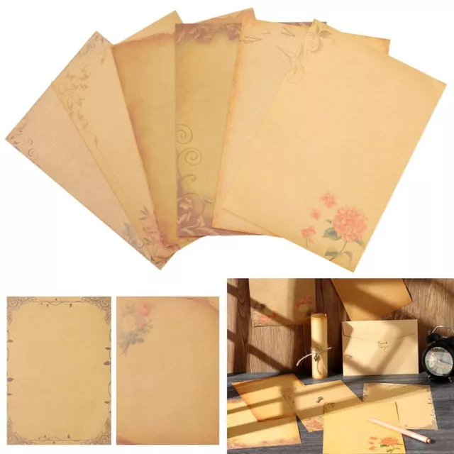 Love Letter Letter Invitation Letter Pad Set Writing Paper Kraft Envelope